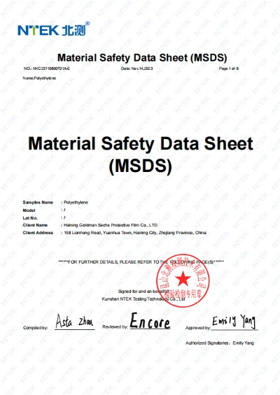MSDS MSDS